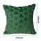 St Patricks Day Pillow Covers 18 x 18 inch Set of 2 3D Embroidered Shamrock Pillow Soft Plush Faux Fur St Patricks Day Decorations for SOFE Bedding Holiday